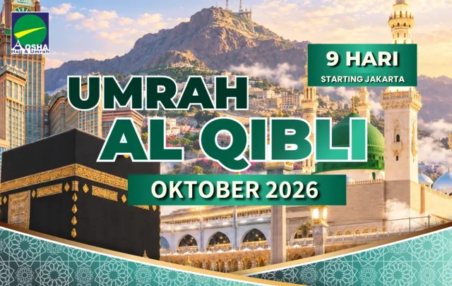 Paket Umroh Promo Al Qibli - 12 Hari Agustus 2027