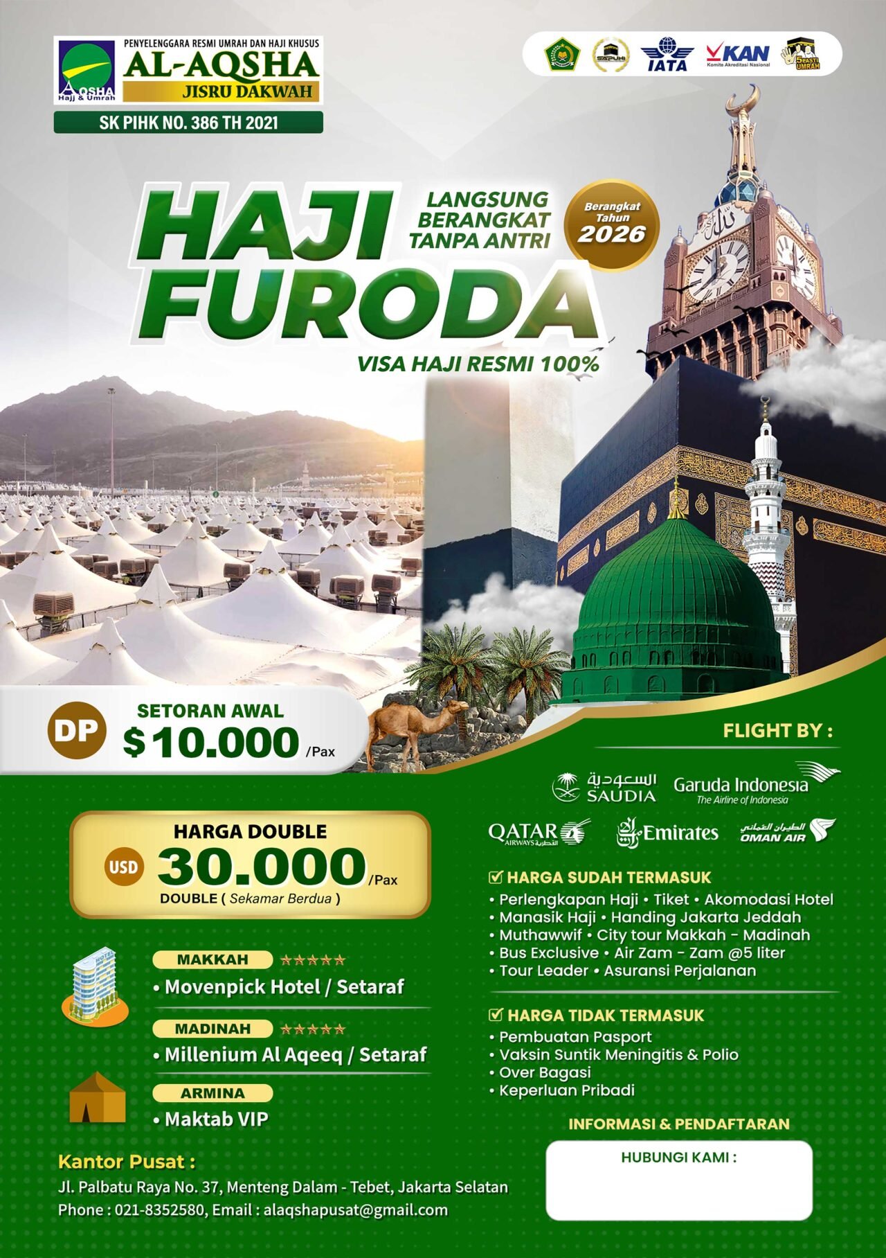 Flyer Haji Furoda VIP 2027