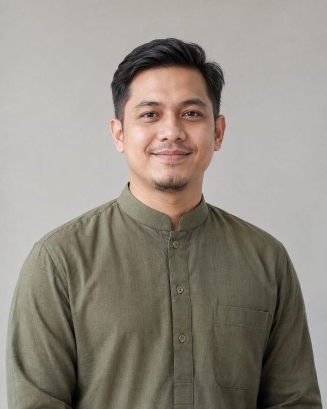 Foto tokoh fiktif untuk data contoh pembimbing 4