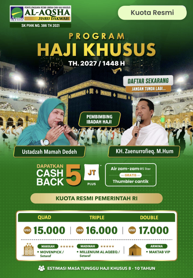 Haji Khusus VIP 2026